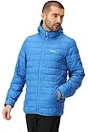 Regatta Chaqueta Aislante Hillpack con Capucha para Hombre Abrigo Acolchado, , XL