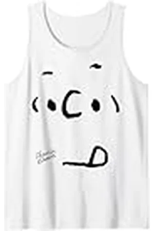 Peanuts Cacahuetes - Charlie Brown Face Camiseta sin Mangas
