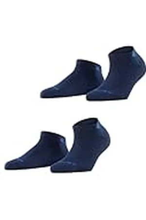 Burlington Everyday Sneaker Multipack W Sn algodón lisos 2 pares, Calcetines cortos Mujer, , 36-41