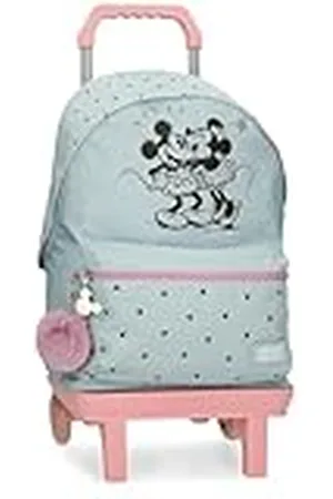 Disney Joumma Mickey y Minnie Kisses Mochila Adaptable a Carro 32x42x15 cms Poliéster 20,46L