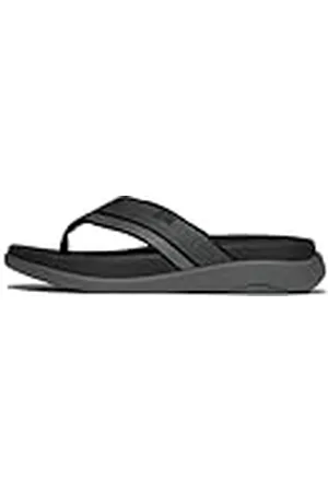 FitFlop F-Mode Go Mens Tonal-Edge Webbing Toe-Post Sandals, Sandalia Hombre, , 42 EU