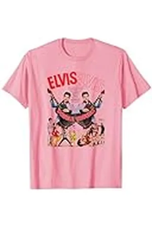 Elvis Presley Guitarra Doble Camiseta