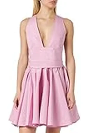 Pinko Casalfermo Vestido De Tafetán Fiesta Informal, , 38 para Mujer