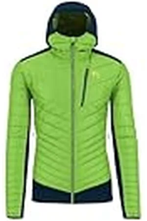 Karpos 2511010-073 PIAN LONGHI JKT Jacket Hombre MIDNIGHT/GREEN FLASH Tamaño XL
