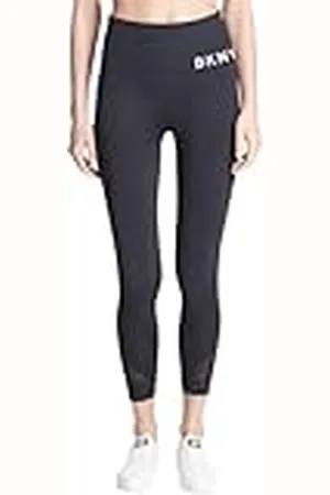 DKNY SPORT High Waist Seamless Leggings, , Large De Las Mujeres
