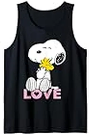 Peanuts Snoopy Woodstock Love Camiseta sin Mangas