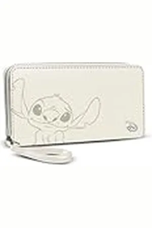 Disney Lilo y Stitch Cream-Billetero Essential, Hueso, 19 x 10 cm
