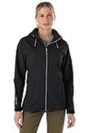 Killtec Mujer Chubasquero/Chaqueta funcional impermeable con capucha Damen Regenjacke OOKS 1, schwarz, 40, 43767-000