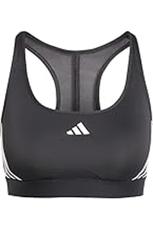 adidas Mujer PowerReact Train 3Stipes Bra, , XL