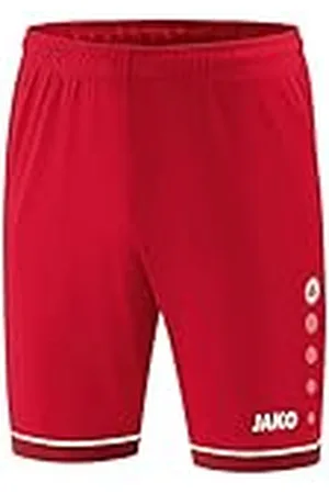 Jako Competición 2.0 Pantalones Deportivos, Hombre, Rojo/Blanco, XX-Large