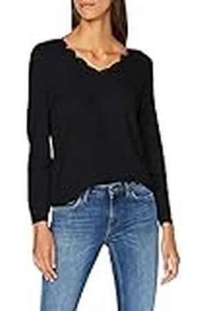 ONLY Onljulie L/s V-Neck Pullover Ex Knt suéter, , Small para Mujer