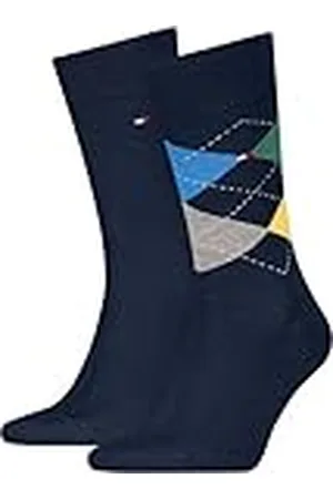 Tommy Hilfiger Check Calcetines clásicos, , 9-11 Hombres