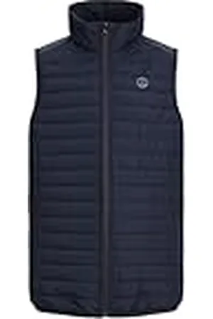 JACK & JONES Jjemulti Bodywarmer Collar Noos Jnr Chaleco Acolchado, Navy Blazer, 8 años para Niños