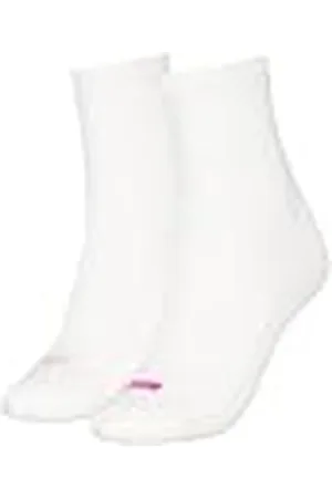 PUMA Logotipo de corazón de algodón Reciclado Calcetín, , 39-42 (Pack de 2) Mujeres