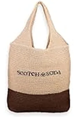 Scotch&Soda Oversized Straw Bag, Shopper Mujeres, , Talla única