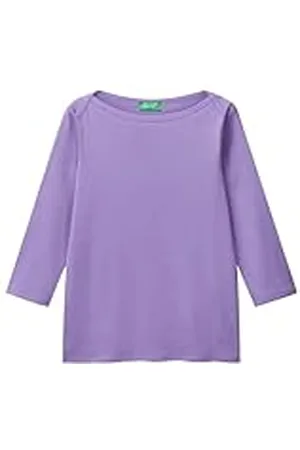 Benetton Maglia M/L 3ga2e16a1 Camiseta, , Mujeres