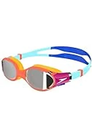 Speedo Junior Biofuse 2.0 Swimming Goggles | Patented Easy Adjustment | Anti-Fog | Anti-Leak | Enhanced Fit | Improved Comfort, , One Size