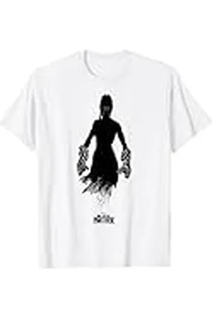 Marvel Black Panther Shuri Silueta Camiseta