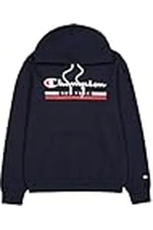 Champion Legacy Graphic Shop Authentic (220245) -Soft Compact Powerblend Fleece Sudadera con Capucha, , XS para Hombre
