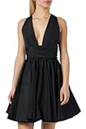Pinko Casalfermo Vestido De Tafetán Fiesta Informal, , 38 para Mujer