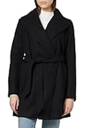 VILA Vipoko L/S Collar Coat/PB Abrigo Corto, , 42 para Mujer