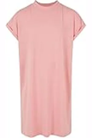 Urban classics Girls Turtle Extended Shoulder Dress, Vestido Niñas,
