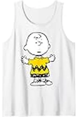 Peanuts Cacahuetes - Charlie Brown de gran tamaño Camiseta sin Mangas