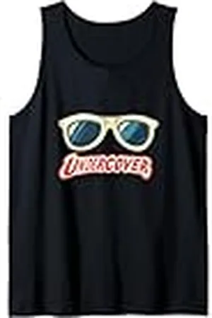 UNDERCOVER Bonito traje de gafas de sol encubiertas Camiseta sin Mangas