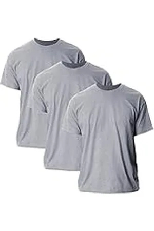 Gildan Camiseta de Ultra Cotton, Estilo G2000, T-shirt para Hombre, , XL (Paquete de 3)