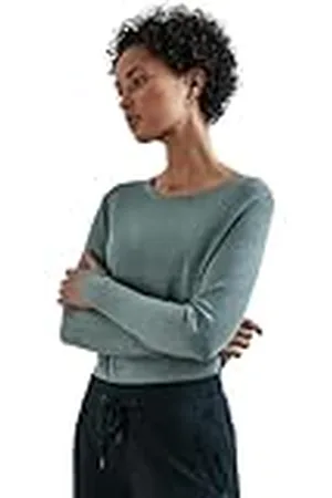 Street one A302770, Jersey básico Mujer, Steelwood Blue Melange, 44