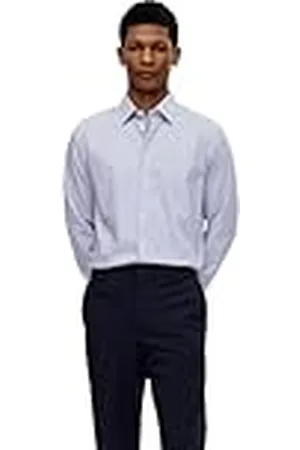 SELECTED Slhslim-Performance Shirt LS Noos Camisa, , XL Hombres