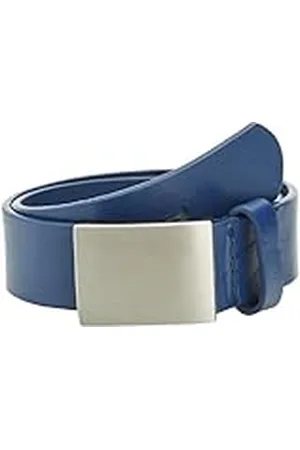 Playshoes Leather Belt Metal Buckle Cinturón, , 55 para Niños