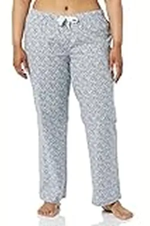 Amazon Pantalón de Pijama de Popelín Mujer, , L