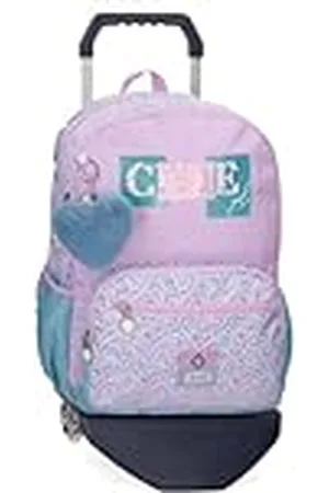 Disney Enso Cute girl Mochila Escolar Doble Compartimento con Carro 32x44x17 cms Poliéster 23,94L