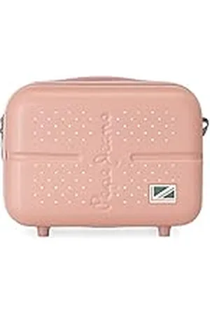 Pepe Jeans Laila Neceser Adaptable con Bandolera Rosa 29x21x15 cms Rígido ABS 9,14L