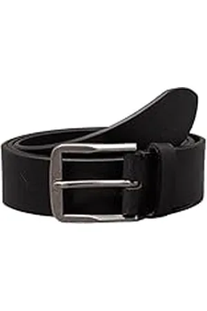 Calvin Klein Jeans Cinturón de Piel para Hombre Classic Flat Lthr Belt 35Mm Aop, , 85 cm