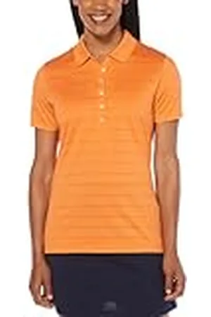 Callaway De Golf para Mujer Polo de Manga Corta piqué Abierto de Malla Camiseta - CGW437, Large