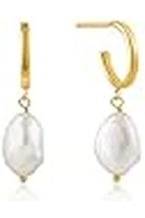 ANIA HAIE Pendientes Mujer E019-02G Plata de Ley 2 cm