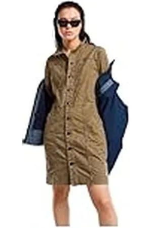 G-Star Para Mujer Button Through Dress, , M