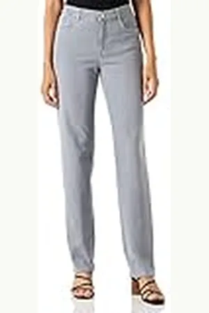 Brax Style Carola Soft Denim Stretch Jeans, Color Gris, 26W / 32L para Mujer