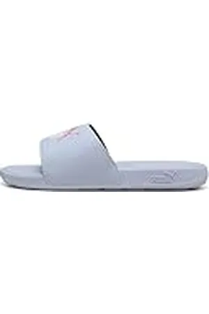 PUMA Cat 2.0 PS, Sandalias deslizantes, Cool Weather White-Magic Rose, 29 EU
