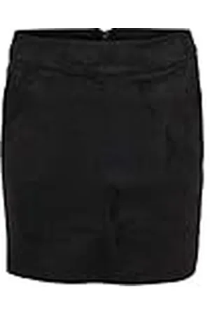 ONLY Onljulie Fauxsuede Skirt Otw Noos Falda de Piel sintética, , 34 Mujeres