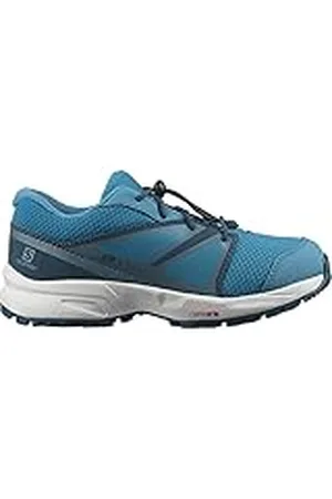 Salomon Sense Clima Waterproof (impermeable) unisex-niños Zapatos de trail running, Azul (Barrier Reef/White/Legion Blue), 31 EU