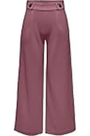 JDY Pantalones Anchos de Mujer Marlene con Estilo Culotte y Corte Amplio GEGGO New Long., Color: , Talla:L / 30L