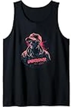UNDERCOVER Cool Guy con gafas de sol y emblema encubierto Camiseta sin Mangas