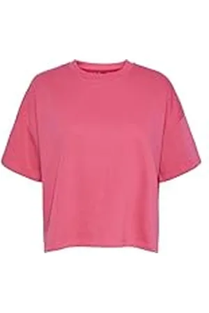 Pieces® PCCHILLI Summer 2/4 Loose Sweat Noos Sudadera, Rosa Intenso, M para Mujer