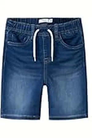 NAME IT Nkmryan Jogger Dnm L 6300-Tth Noos-Pantalones Cortos, , 152 para Niños
