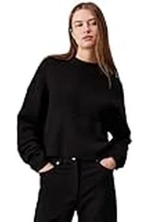 Calvin Klein Jeans Jersey Mujer Logo Regular Sweater Jersey de Punto, , XS