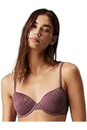 Calvin Klein Mujeres Lightly Lined Demi 000QF6875E, Pink (Keepsake Rose), 0A36