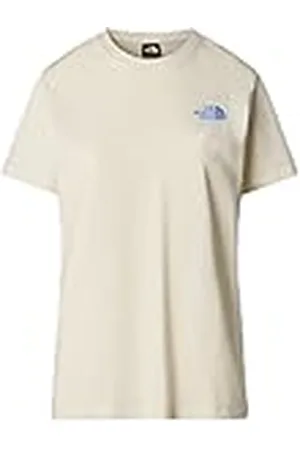 The North Face NF0A8C4W973 W S/S Box NSE TAILGRID INFILL Relaxed TE T-Shirt Mujer Tamaño L